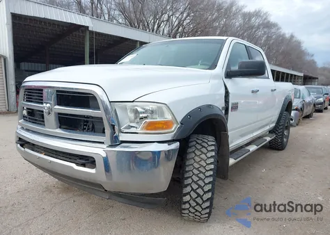 2012 Ram 2500 Slt из США, поврежденный, VIN 3C6TD5DT9CG158153